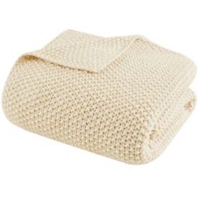 Casaluna Target Cream Knit Blanket